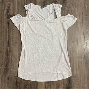 Womens Strazzi cross cross top size medium